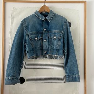 CITIZENS OF HUMANITY DENIM TRUCKER JACKET